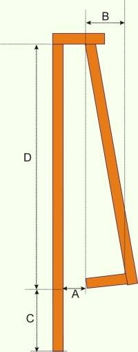 Fledermauskasten Planzeichnung