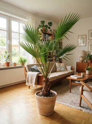 Sabalpalme mit robustem, kräftigem Wuchs