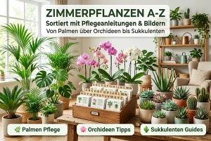 Zimmerpflanzen-Lexikon mit Pflegeanleitungen