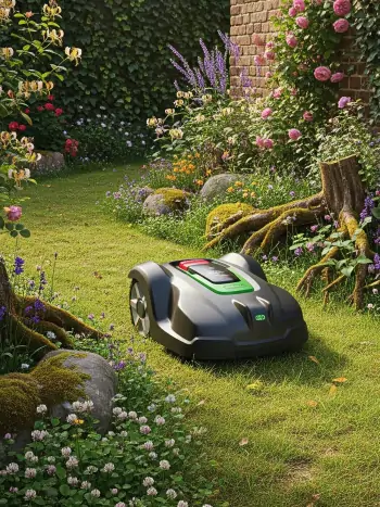 Mähroboter eignen sich auch für kleine Gärten