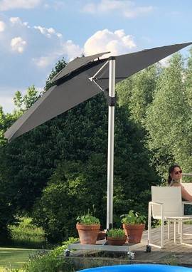 überdachte Terrasse