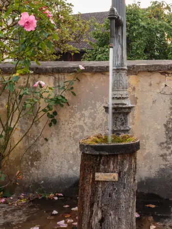 Wasserspiele haben eine beruhigende Wirkung und schaffen ein entspannendes Ambiente
