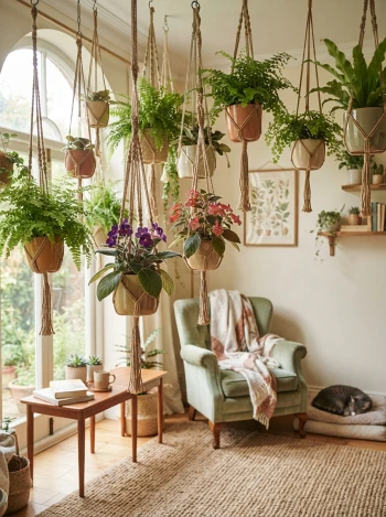 Blumenampeln und weiteres Zubehör