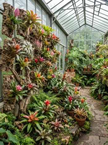 Bromelien und Zubehör